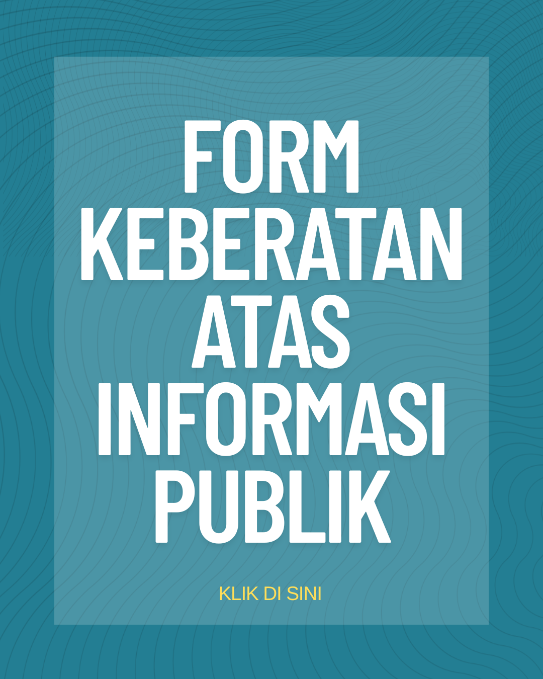 Form Keberatan Atas Informasi Publik